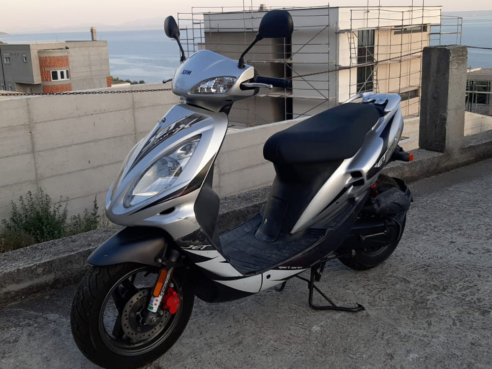 A modern scooter